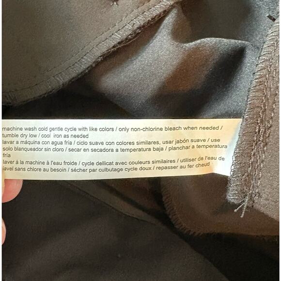 Eloquii Pants High Rise Black Stretch Trousers Plus Size 20S‎ Pockets Career NWT - Picture 7 of 12